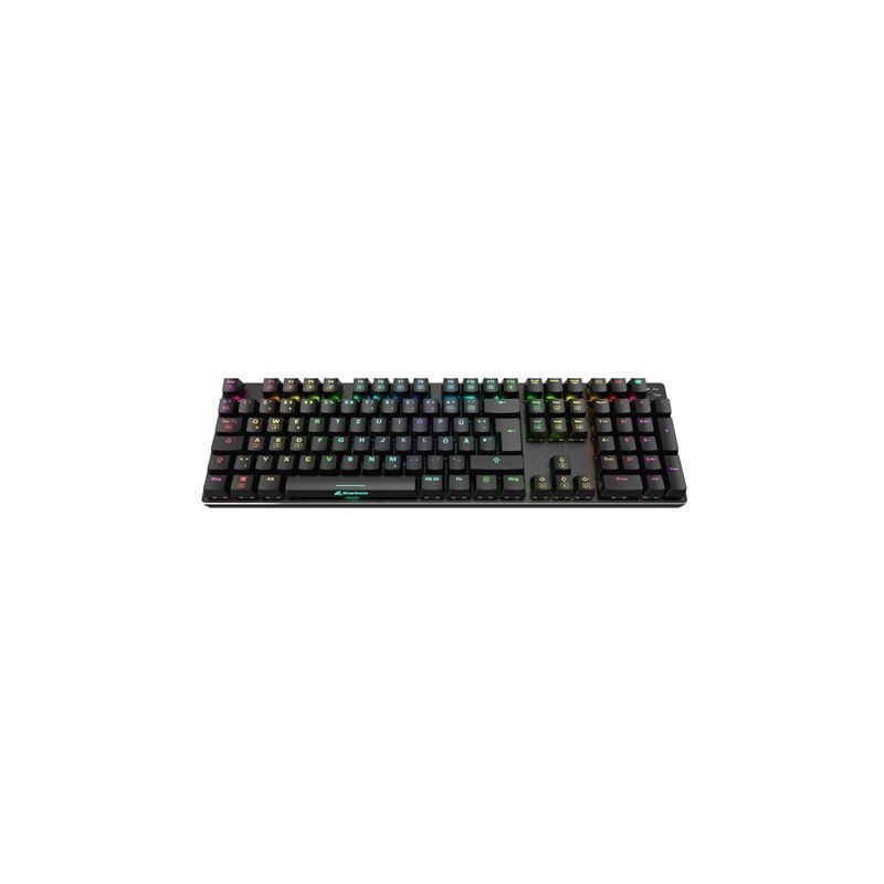 Sharkoon Skiller SGK36W Gaming Keyboard - SGK36W - Black, German Layout — Buy in Cyprus with Fast Delivery