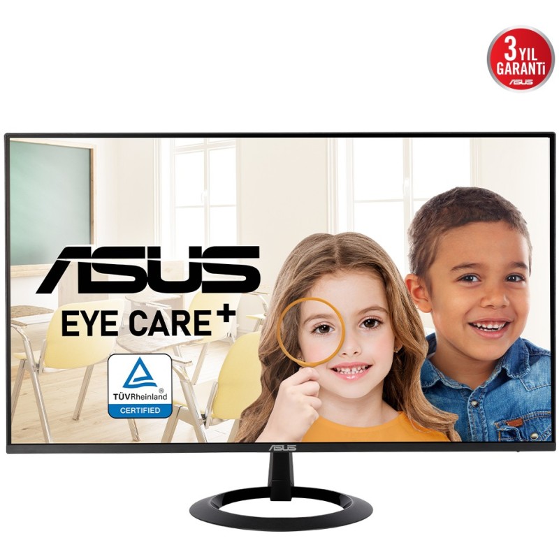 ASUS Eye Care VZ27EHF - VZ27EHF - 27-inch FHD (1920x1080), HDMI, Eye Care — Buy in Cyprus with Fast Delivery