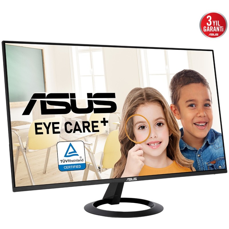 ASUS Eye Care VZ27EHF - VZ27EHF - 27-inch FHD (1920x1080), HDMI, Eye Care — Buy in Cyprus with Fast Delivery