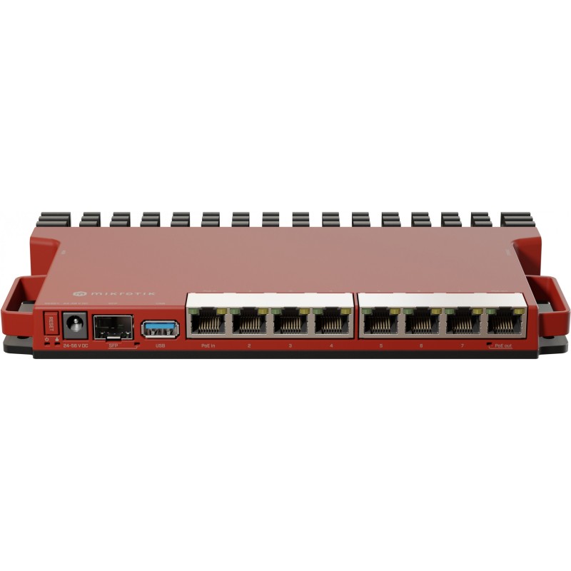 Mikrotik L009UiGS-RM - L009UiGS-RM - 1U rackmount router with Gigabit Ethernet, SFP, USB — Buy in Cyprus with Fast Delivery