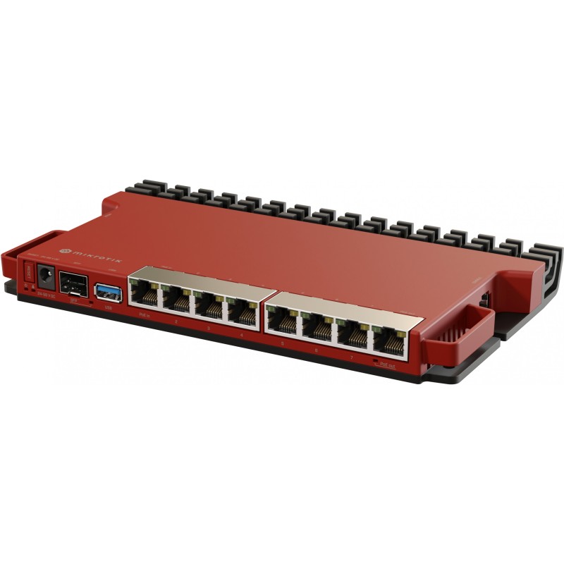 Mikrotik L009UiGS-RM - L009UiGS-RM - 1U rackmount router with Gigabit Ethernet, SFP, USB — Buy in Cyprus with Fast Delivery