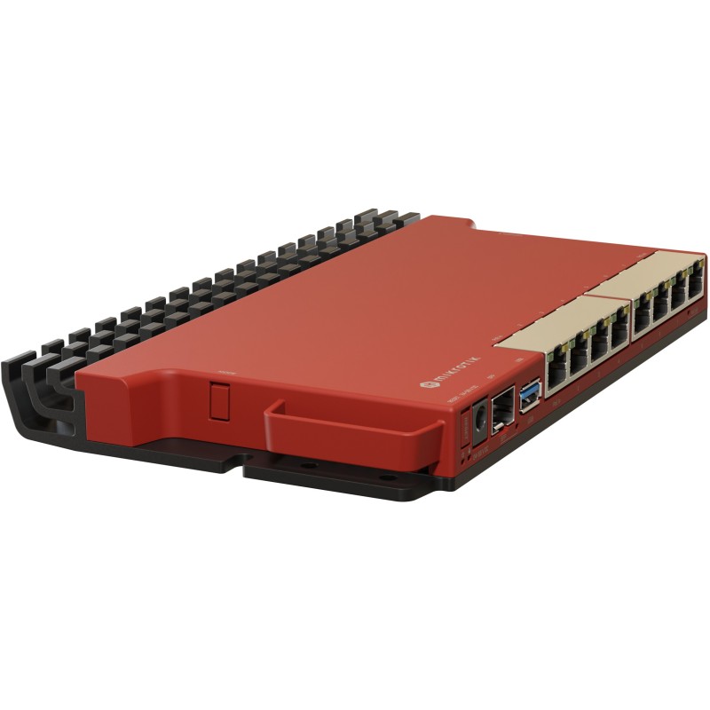 Mikrotik L009UiGS-RM - L009UiGS-RM - 1U rackmount router with Gigabit Ethernet, SFP, USB — Buy in Cyprus with Fast Delivery