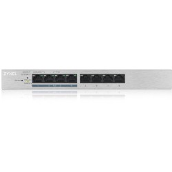 Zyxel GS1200-8HPV2 8-Port PoE Gigabit Switch - GS1200-8HPV2 - 8 PoE ports, 60W budget, Smart Web-managed, Fanless