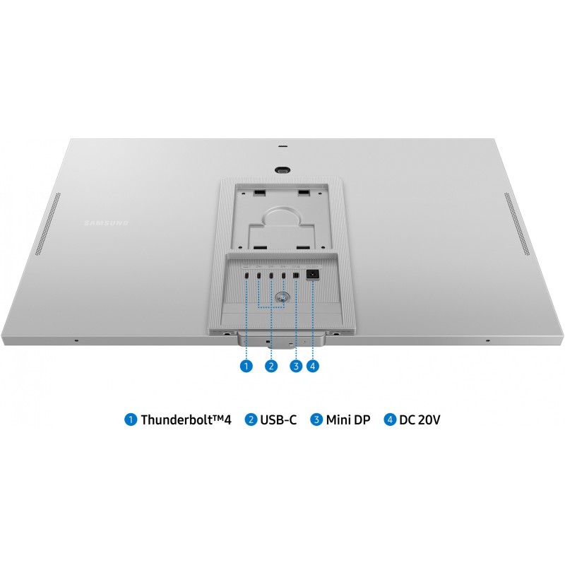Samsung ViewFinity - S27C902PAU - 27-inch 5K IPS, 60Hz, MiniDP/Thunderbolt, Webcam, Silver — Buy in Cyprus with Fast Delivery