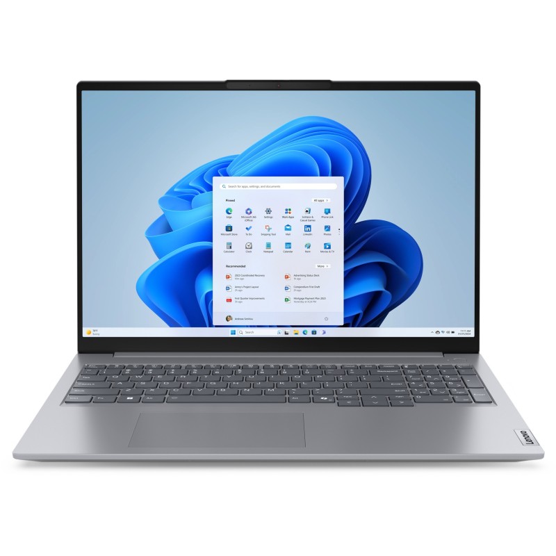 Lenovo ThinkBook 16 G7 - 7535HS - Ryzen 5, 16GB RAM, 512GB SSD, Windows 11 Pro, Silver — Buy in Cyprus with Fast Delivery