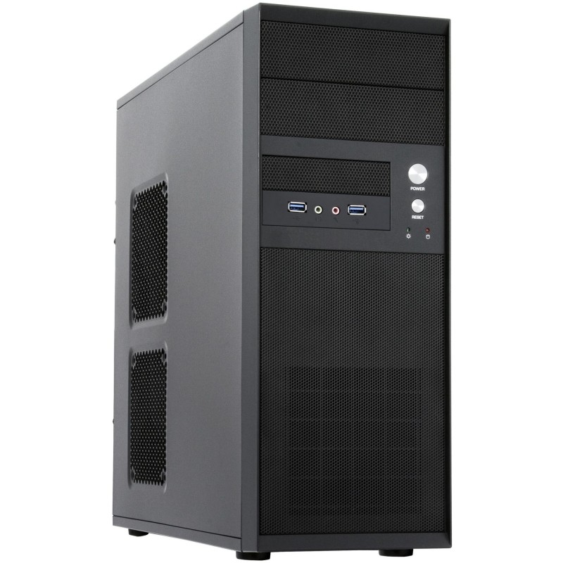 Chieftec Mesh Serie CQ-01B-U3-OP Midi Tower PC Case with Mesh Front Panel - CQ-01B-U3-OP - Mesh Front Panel