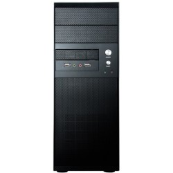 Chieftec Mesh Serie CQ-01B-U3-OP Midi Tower PC Case with Mesh Front Panel - CQ-01B-U3-OP - Mesh Front Panel