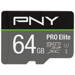 CARD 64GB PNY PRO Elite MicroXC 100MB/s - PNY PRO Elite MicroXC - microSD card with adapter — Buy in Cyprus with Fast Delivery