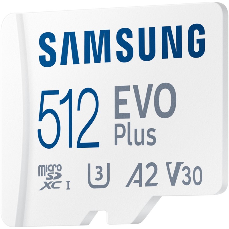 Samsung EVO Plus 512GB microSDXC UHS-I U3 - (microSDXC, UHS-I, U3) — Buy in Cyprus with Fast Delivery