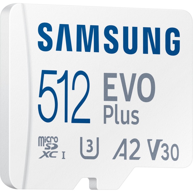 Samsung EVO Plus 512GB microSDXC UHS-I U3 - (microSDXC, UHS-I, U3) — Buy in Cyprus with Fast Delivery