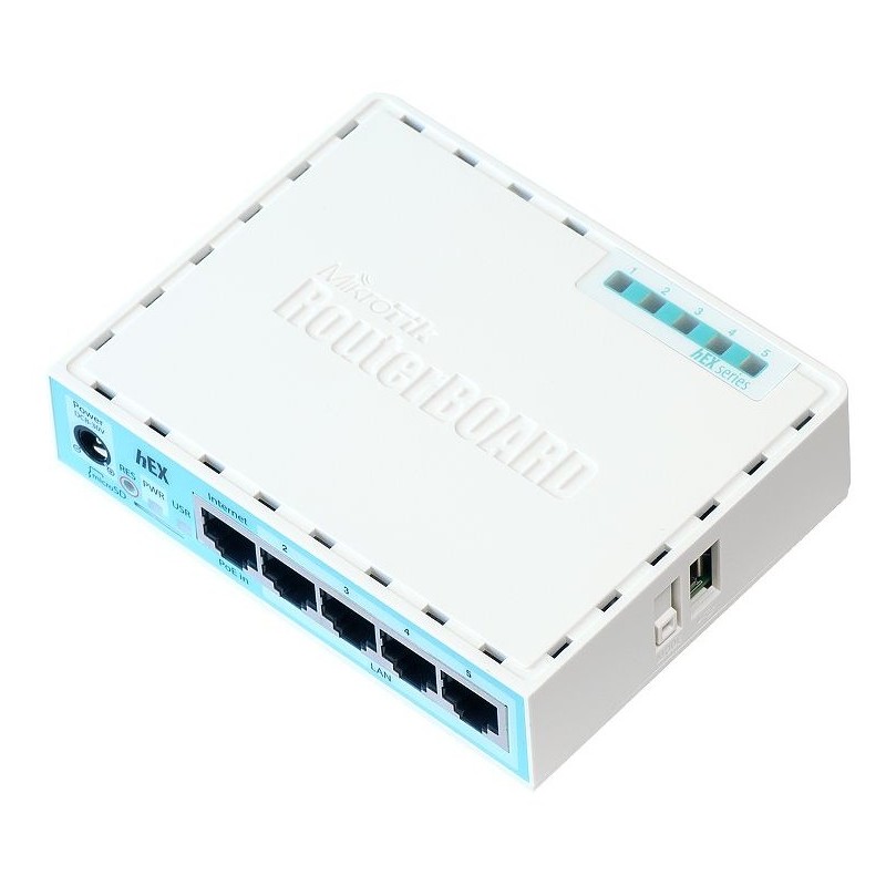 MikroTik RouterBOARD - RB750GR3 - 5-Port Compact Desktop Router — Buy in Cyprus with Fast Delivery