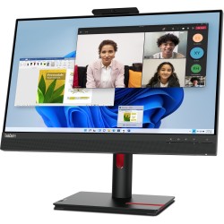 Lenovo ThinkCentre Tiny-in-One 24 Gen 5 Monitor - 24 Gen 5 - IPS Touch FHD 1920x1080, 24in, 60Hz, HDMI DP, Black
