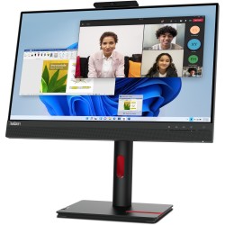 Lenovo ThinkCentre Tiny-in-One 24 Gen 5 Monitor - 24 Gen 5 - IPS Touch FHD 1920x1080, 24in, 60Hz, HDMI DP, Black