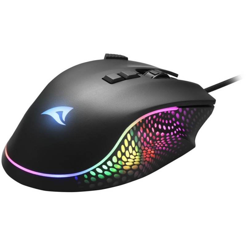 Sharkoon Shark Force 3 Optical Gaming Mouse - Force 3 - 8 Buttons, 12,800 DPI, Black — Buy in Cyprus with Fast Delivery