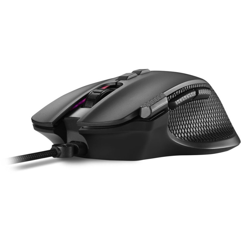 Sharkoon Shark Force 3 Optical Gaming Mouse - Force 3 - 8 Buttons, 12,800 DPI, Black — Buy in Cyprus with Fast Delivery