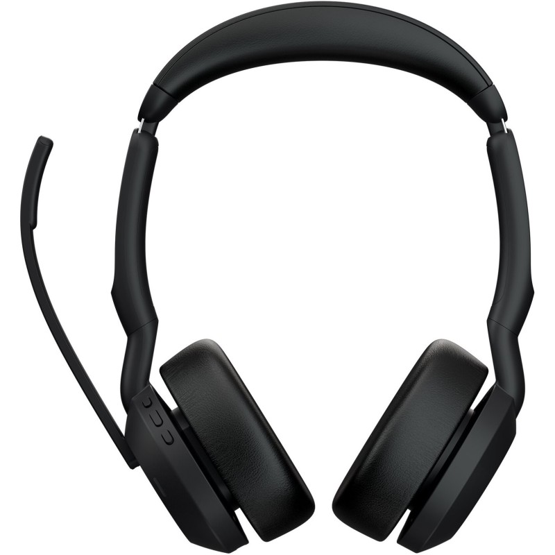 Jabra Evolve2 55 Link380c MS Stereo - Evolve2 55 - Over-ear Closed Black, Bluetooth 5.x, USB-C