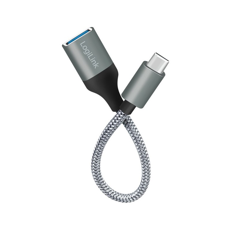 LogiLink USB-C to USB 3.2 Adapter - ST-BU - Gray, 0.15 m — Buy in Cyprus with Fast Delivery
