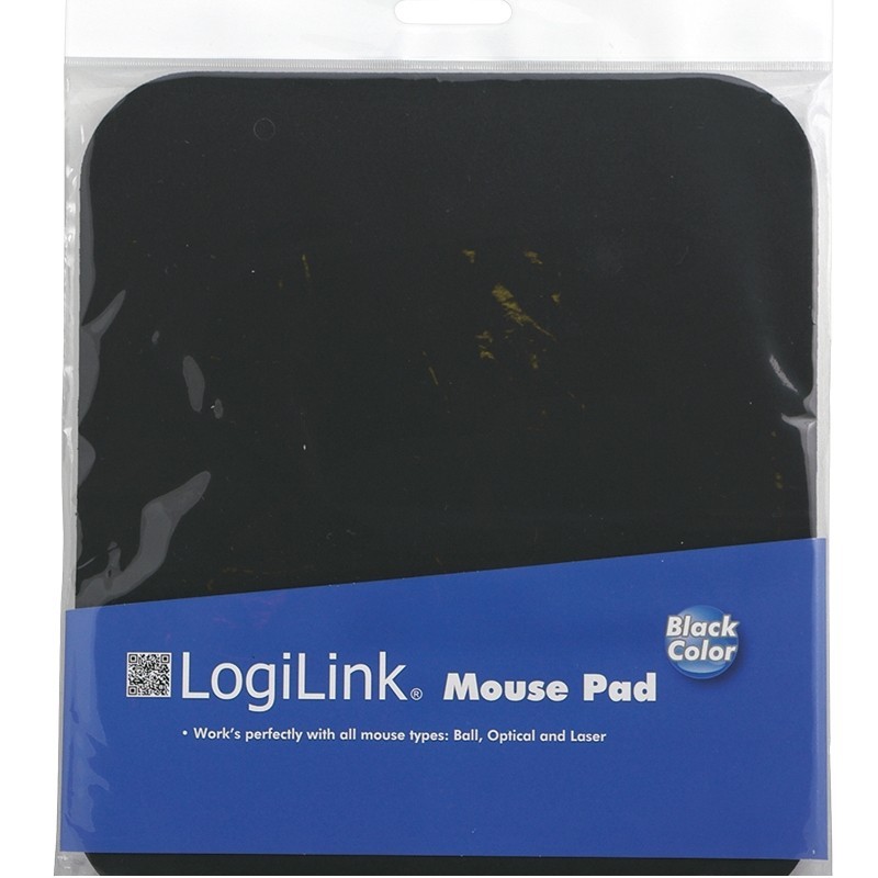 LogiLink Mouse Pad - Black, 250x220mm — Buy in Cyprus with Fast Delivery