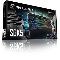 Sharkoon Skiller SGK5 Gaming Keyboard - SGK5 - Black, German layout — Buy in Cyprus with Fast Delivery