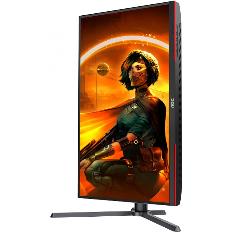 Q27G3XMN Gaming Monitor - Q27G3XMN - 27-inch QHD VA, 180Hz, 1ms GTG, HDR1000, Pivot, HDMI/DP, Black