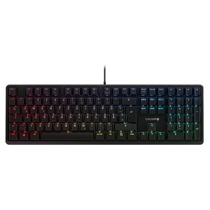 Cherry G80-3000N RGB Silent Keyboard - G80-3000N - German Layout, 100% Full-Size, Wired — Buy in Cyprus with Fast Delivery