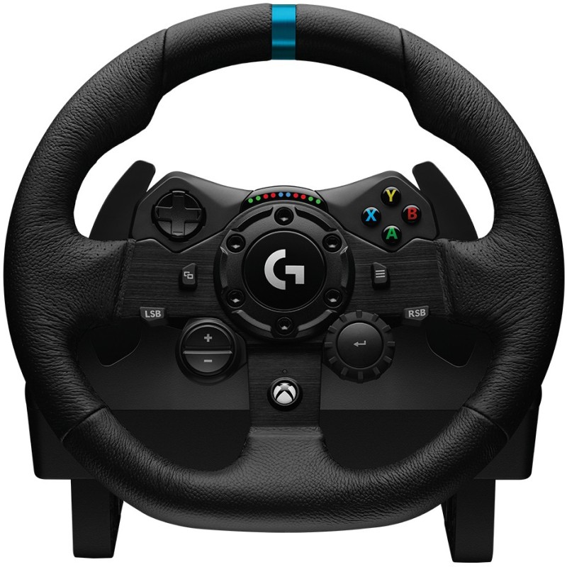 Logitech G G923 Racing Wheel and Pedals - G923 - PC & PlayStation - Black — Buy in Cyprus with Fast Delivery