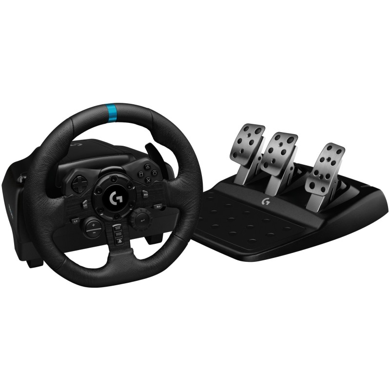 Logitech G G923 Racing Wheel and Pedals - G923 - PC & PlayStation - Black — Buy in Cyprus with Fast Delivery