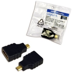 Logilink HDMI Adapter HDMI to Micro HDMI - Compact, Plug-and-Play — Buy in Cyprus with Fast Delivery