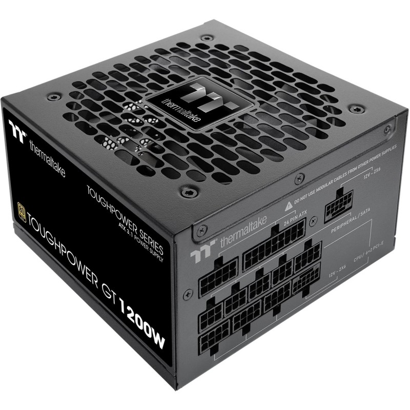 1200W Thermaltake Toughpower GT - GT - ATX3.1 GEN5, 80+Gold, Black — Buy in Cyprus with Fast Delivery
