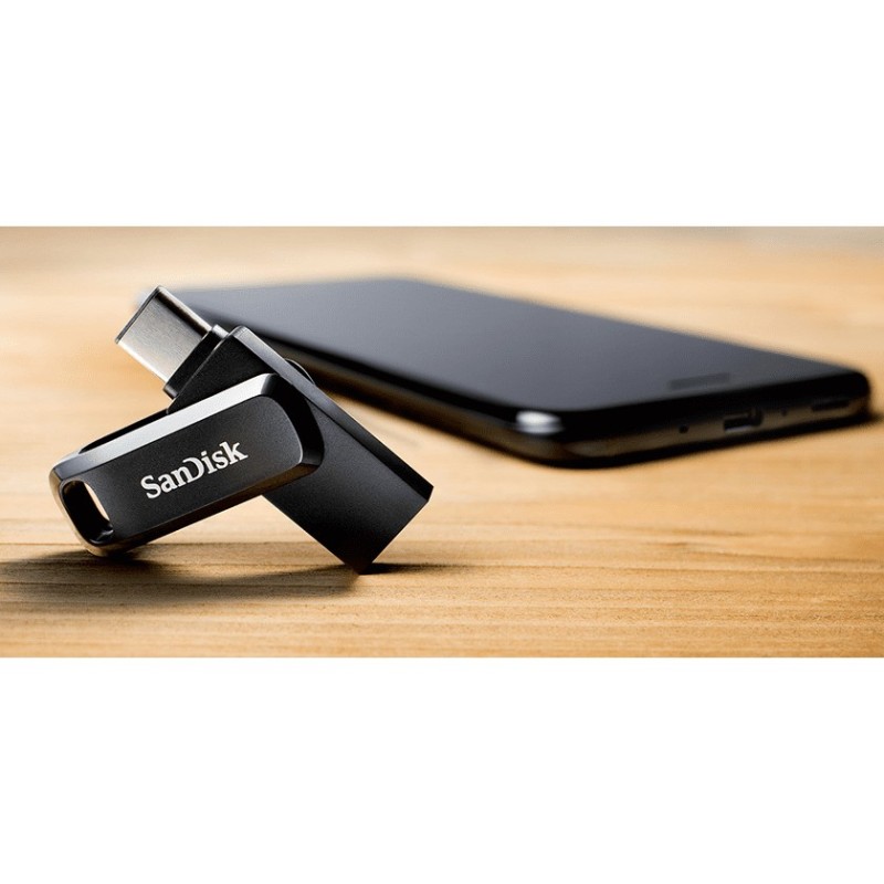SanDisk Ultra Dual Drive Go Type-C USB 3.1 - 64GB - Black — Buy in Cyprus with Fast Delivery