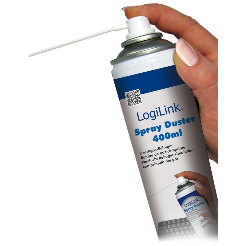 LogiLink Druckluft-Reinigungsspray 400ml — Buy in Cyprus with Fast Delivery