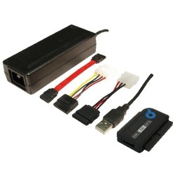 LogiLink USB 2.0 to 2.5'/3.5' IDE + SATA Adapter - Black — Buy in Cyprus with Fast Delivery