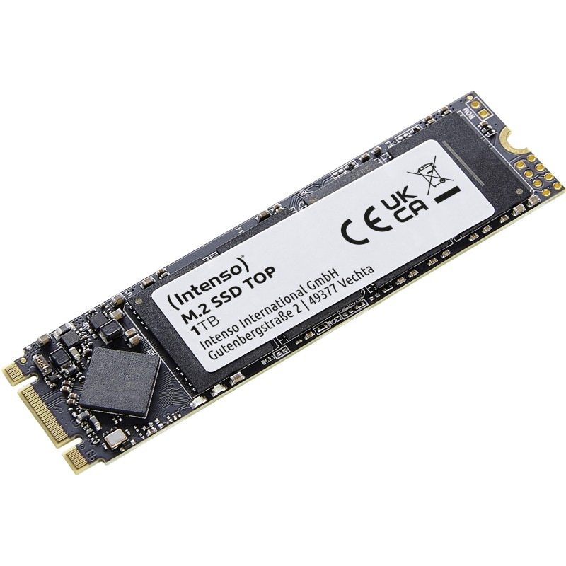 Intenso High Performance 1TB M.2 SSD - SATA III 520 MB/s - 3832460 (Boxed) — Buy in Cyprus with Fast Delivery