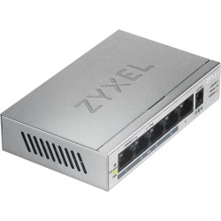 Zyxel PoE Switch - GS-1005HP - 5-Port Gigabit Unmanaged Desktop — Buy in Cyprus with Fast Delivery
