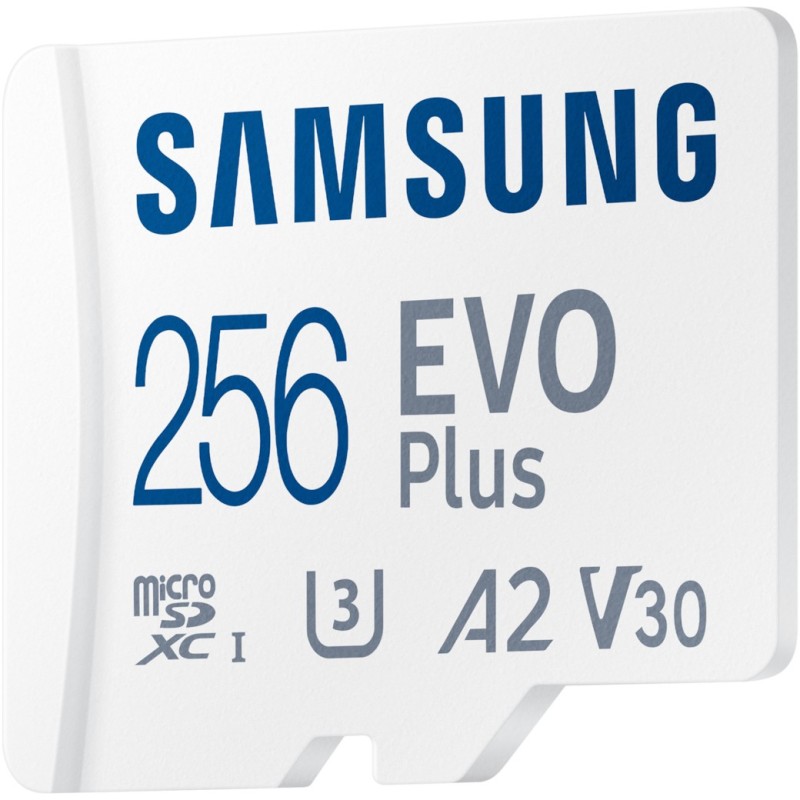 Samsung EVO Plus microSDXC UHS-I U3 - 256GB - with SD Adapter — Buy in Cyprus with Fast Delivery