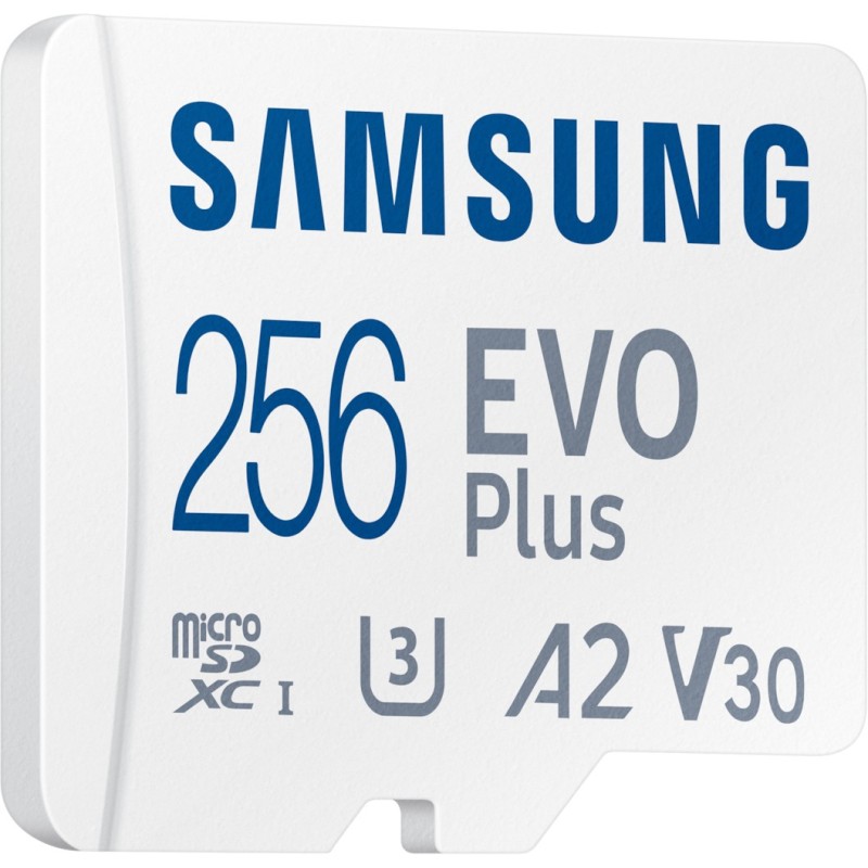Samsung EVO Plus microSDXC UHS-I U3 - 256GB - with SD Adapter — Buy in Cyprus with Fast Delivery