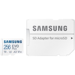 Samsung EVO Plus microSDXC UHS-I U3 - 256GB - with SD Adapter — Buy in Cyprus with Fast Delivery