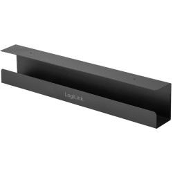 LogiLink Management Tray for Under-Desk Mounting 600 x 76 x 114 mm - Black — Buy in Cyprus with Fast Delivery