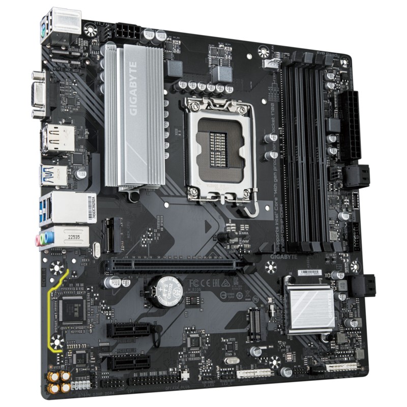 GIGABYTE GA-B760M D3HP - LGA1700 Micro-ATX Motherboard, Intel B760, DDR5, 4x DIMM, Up to 256GB