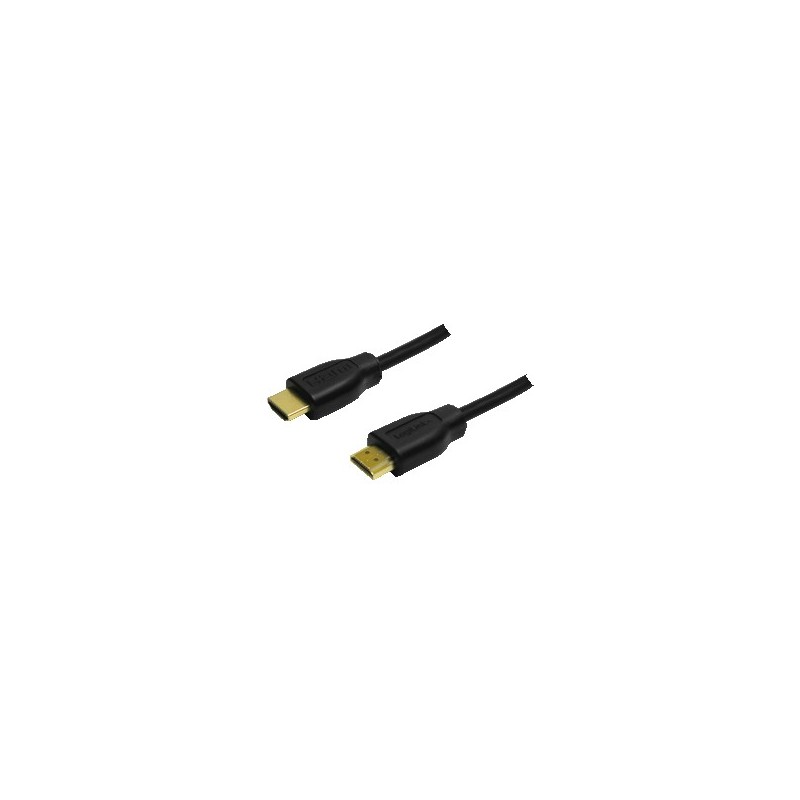 Logilink HDMI Cable Ethernet A to A 5.00m - (Color: Black) — Buy in Cyprus with Fast Delivery