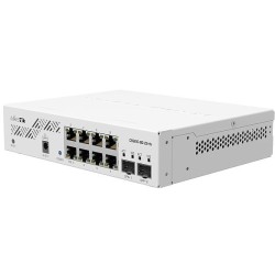 MikroTik Cloud Switch - CSS610-8G-2S+IN RM - 8x1G + 2xSFP+ (10G), PoE, Fanless, Rackmount — Buy in Cyprus with Fast Delivery