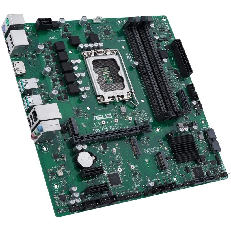 ASUS PRO - Q670M-C-CSM - LGA1700 Socket, Micro-ATX — Buy in Cyprus with Fast Delivery