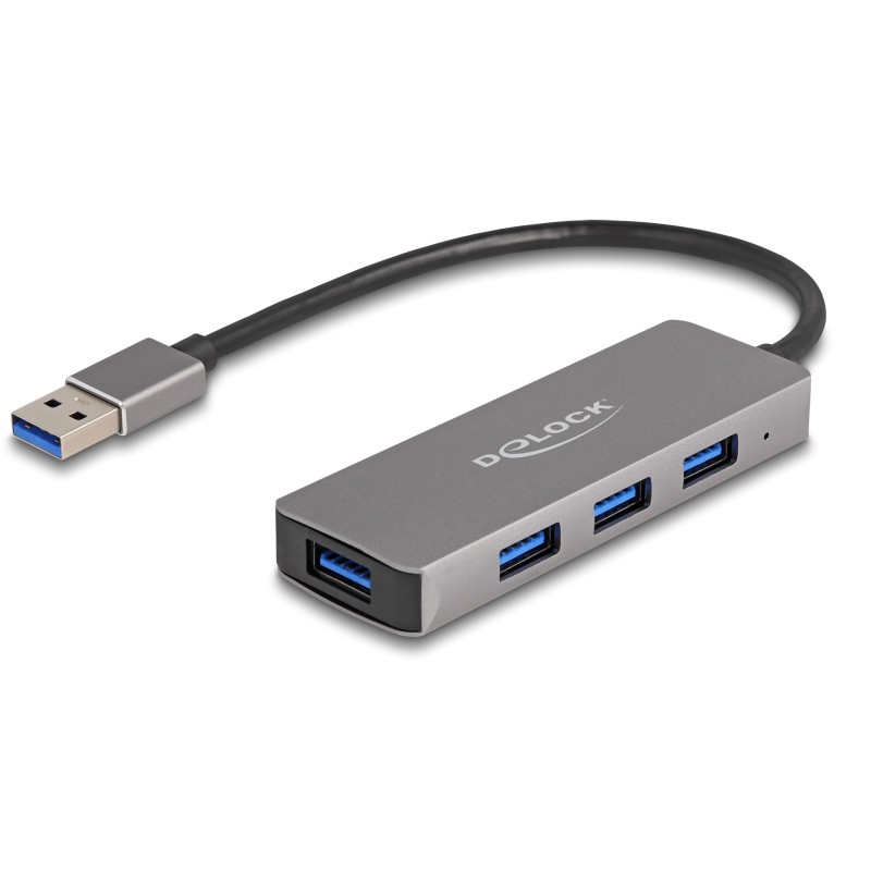 DeLock USB-C Hub 4-Port - 63171 - USB 3.2 Gen 2, 4x USB-A — Buy in Cyprus with Fast Delivery