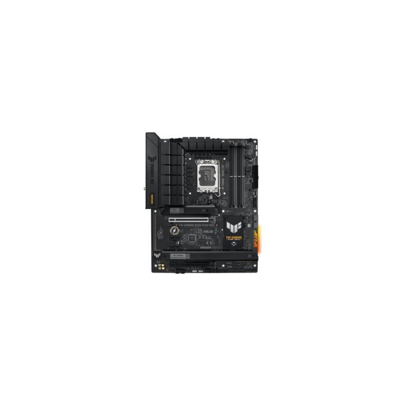 ASUS TUF B760-Plus Gaming WiFi - LGA1700 ATX Motherboard - DDR5 128GB, Wi‑Fi 6E, 2.5Gb LAN, HDMI 2.1, USB-C