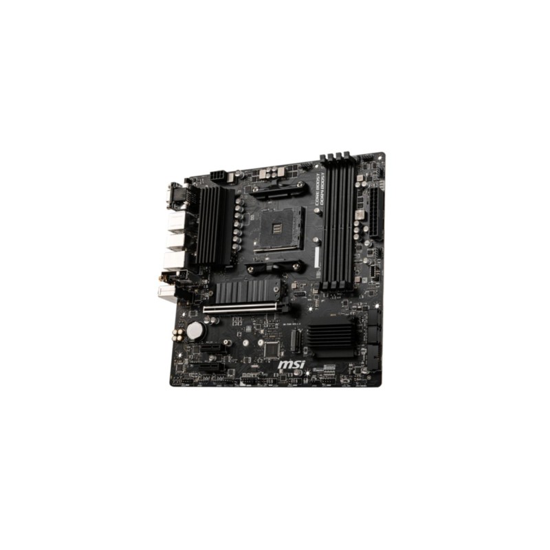 MSI B550M PRO-VDH WIFI - B550M PRO-VDH - Micro-ATX AM4 DDR4 Motherboard, 128GB Max, Wi‑Fi 5, Gigabit LAN, 7.1 Audio, Black