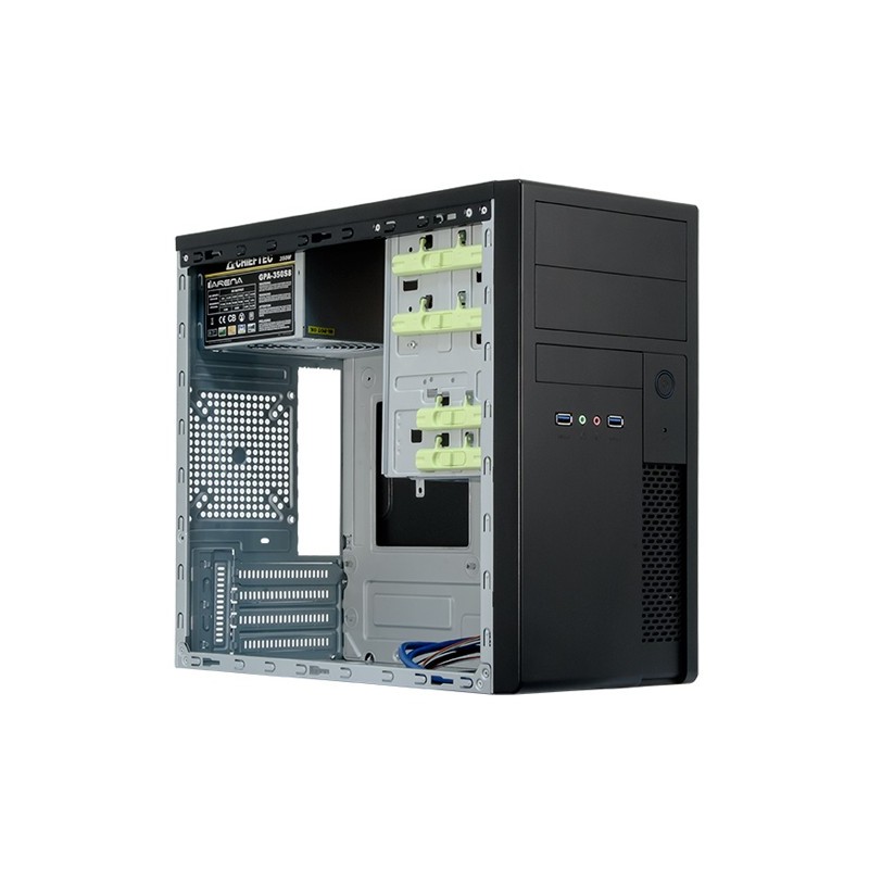 Chieftec Mesh PC Case - XT-01B-350GPB - Mini-ITX, Mesh Front, 350W PSU — Buy in Cyprus with Fast Delivery
