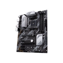 ASUS PRIME B550-PLUS - AM4 ATX Motherboard - B550, DDR4, 4x DIMM 128GB, 2x M.2, 6x SATA, Gigabit LAN (Black/Silver)
