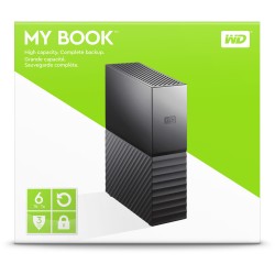 WD My Book Desktop External HDD - Black, 6TB, USB 3.0 — Buy in Cyprus with Fast Delivery