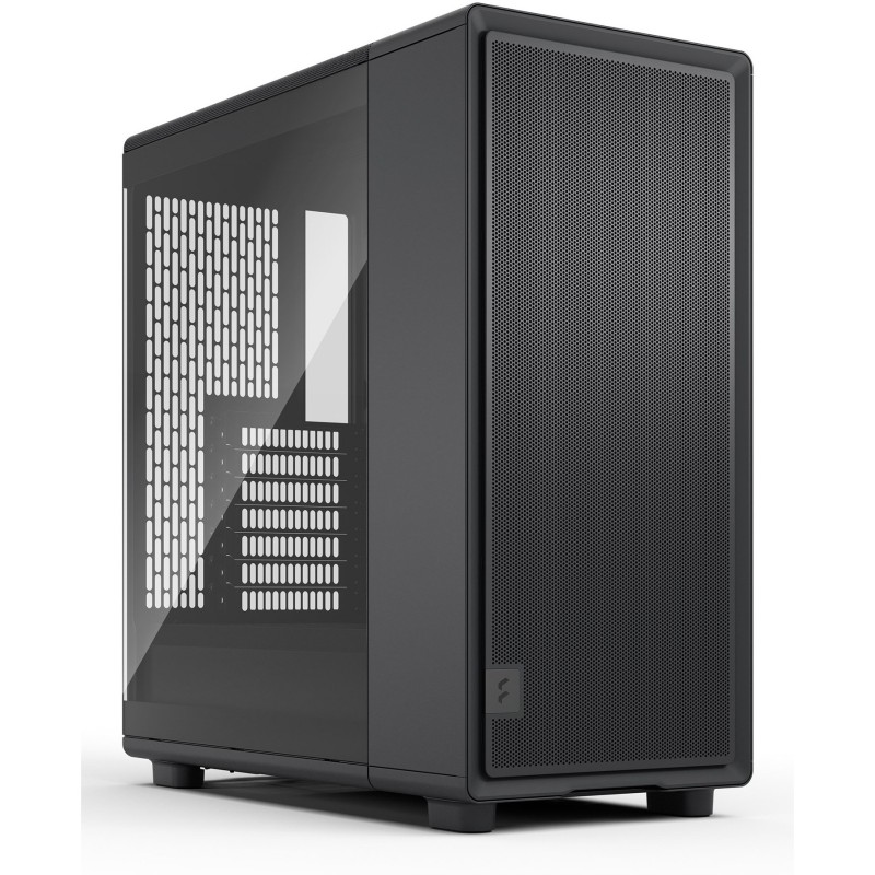 Midi Fractal Epoch Mid Tower Case - Black TG Light Tint — Buy in Cyprus with Fast Delivery