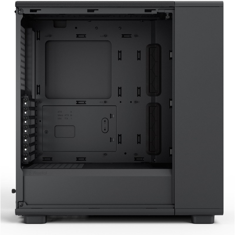 Midi Fractal Epoch Mid Tower Case - Black TG Light Tint — Buy in Cyprus with Fast Delivery